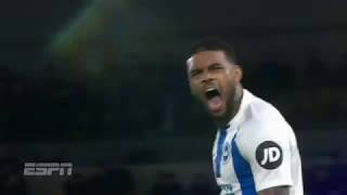 Brighton vence o Everton na Premier League com gol de Locadia [upl. by Adnohr262]