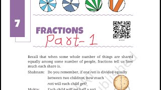 Fractions  class 6 part 1 maths ganit Prakash  chapter 7 complete solution with explanation [upl. by Jedidiah]