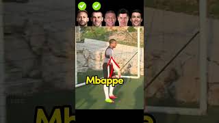 Neymar VS Ronaldo VS Mbappe VS Lewandowski VS Bale  Goalkeeper Challenge [upl. by Rebecka631]