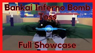 Bankai Inferno Bomb Toss Full Showcase  Shindo Life [upl. by Ludly]