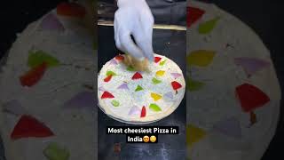 Most cheesiest Pizza in India😍🤤 Indian Street Food pizza indianpizza food shortvideo shorts [upl. by Anerac950]