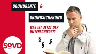 Grundsicherung vs Grundrente [upl. by Naloc]