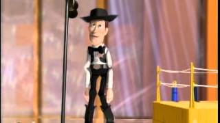 Woody Buzz Lightyear and Jessie Present Best Animated Short  72nd Oscars 2000 [upl. by Ester]