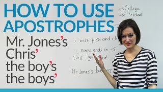 How to use apostrophes in English [upl. by Izabel595]