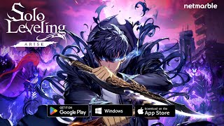 Solo LevelingArise  Gameplay Android  iOS  PC [upl. by Klemens]