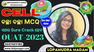 OUAT2023  Biology  Cell  MCQ with Theory bidyasagarclasses ouat preparation [upl. by Ditter]