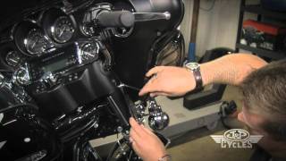 Install Custom Tie Down Brackets to Forks Kuryakyn • JPCYCLESCOM [upl. by Ion]