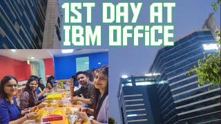 1st Day at IBM officeReturn to Office after covidDaily vlog [upl. by Lorsung270]