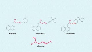 TerbinafinaButenafina antimicóticos síntesis introducción [upl. by Nelyag]