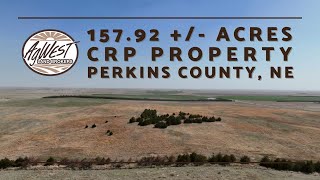 15792  Acre CRP Property in Perkins County NE [upl. by Elyod637]