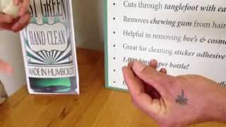 How To Remove Sticky Residue From Hands [upl. by Eniluj]