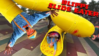 BLIPPI SLIDE EATER eat Blippi [upl. by Velasco251]