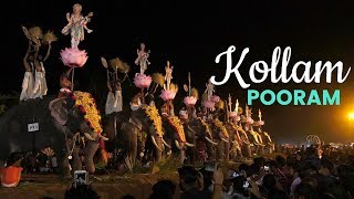 Kollam Pooram  Festivals of Kerala [upl. by Aleahc]