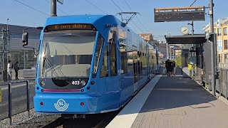 Onboard SL Bombardier Flexity Swift A32 Stora EssingenJohannesfred 403 SE [upl. by Calvo]