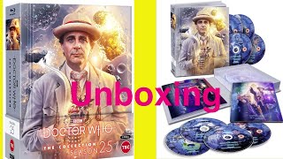 DOCTOR WHO  SEASON 25 BLU RAY BOXSET UNBOXING [upl. by Ettigdirb]