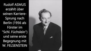 Rudolf Asmus über sein 1 Treffen mit W Felsenstein [upl. by Aneeh6]