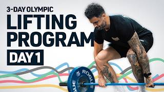 3Day Olympic Lifting Program Day 1 [upl. by Cote]