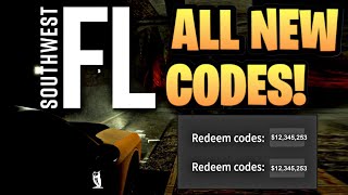 NEW ALL WORKING CODES FOR SOUTHWEST FLORIDA IN 2024 ROBLOX SOUTHWEST FLORIDA CODES [upl. by Arised]