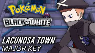 Lacunosa Town but it sounds happy major key  Pokémon Black  White [upl. by Yleen]