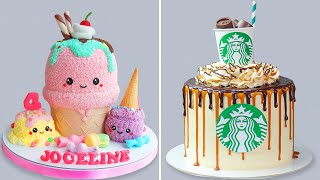 Top 100 Creative Cake Decorating Ideas  Easy Cake Hacks  Awesome Cake Birthday For Everyone [upl. by Ysnap]