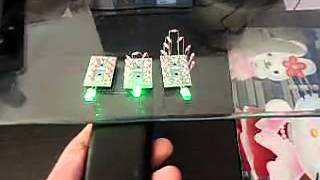 CELL PHONE RADIATION POWERS LED USING DIY RF DETECTOR DIODE KITS [upl. by Einaoj]