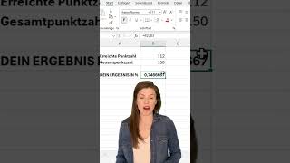 PROZENTUALE Anteile  schnell berechnen mit EXCEL 💡📊 excel exceltipps prozent microsoft [upl. by Yekcor350]