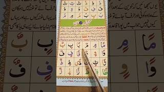 Meem do zabar man  Man Men Mon  Noorani Qaida Lesson 5 [upl. by Adela]