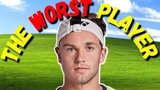 THIS PLAYER WILL MAKE YOU HATE TENNIS [upl. by Ahsea]