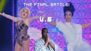 RPDR UK vs The World S2 Finale Lipsync Reaction  Crowning  Hannah Conda vs Tia Kofi [upl. by Augustina]