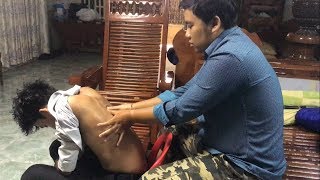 Head and Back Massage for Sleeping  ASMR Relaxing  Episode 22 [upl. by Anaujal]