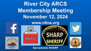 2024 November RCARCS Meeting  Club Elections amp Sacramento SHARP [upl. by Carina]