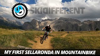 My first SELLARONDA in Mountainbike skidifferent [upl. by Ymmor]