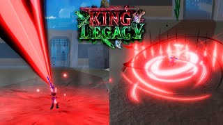 Obtaining  Full Showcase Saber v2 in King Legacy  Update 5 [upl. by Ardiedal307]