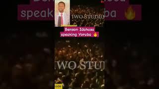 Ibadan crusade made Benson Idahosa speak Yoruba ibadancrusade bensonidahosa ibadan [upl. by Alicec]