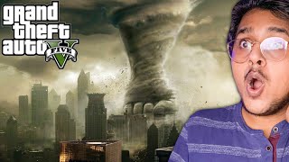 TORNADO Destroys LOS SANTOS in GTA 5 [upl. by Derrek]