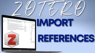 4 Ways to Import References into Zotero  How to use Zotero Connector and import PDFs in Zotero [upl. by Eyllib]