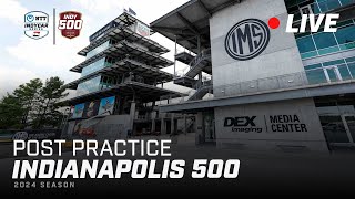 NTT INDYCAR SERIES EndOfDay Press Conference  Miller Lite Carb Day Practice  108th Indy 500 [upl. by Artenek]