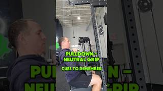 Pulldown  Neutral Grip  Cues [upl. by Ion964]