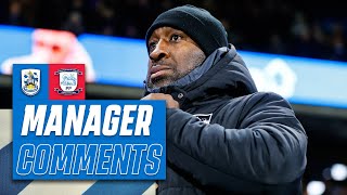 MANAGER COMMENTS  Darren Moore gives his reaction to the 31 defeat to PNE [upl. by Trueblood836]