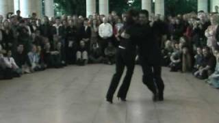 Julio Balmaceda and Corina de la Rosa with Gregory Grisha Nisnevich Guitar Vals in the Park [upl. by Atiekram520]