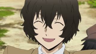 dazai osamu season 1 scenes bungou stray dogs anime 1080p rawless logoless [upl. by Vernen]