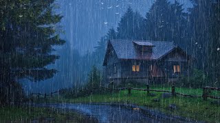 Perfect Rain Sounds For Sleeping And Relaxing  Rain And Thunder Sounds For Deep Sleep Relax ASMR [upl. by Ehsrop]