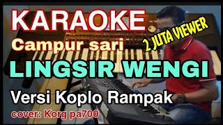 Lingsir Wengi Karaoke Versi Rampak Koplo [upl. by Lizette]