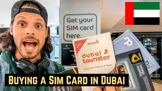 Buying a UAE Sim Card in Dubai in 2024 [upl. by Borreri]