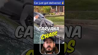 CARVANA DELIVERY FAIL funny [upl. by Hubie]