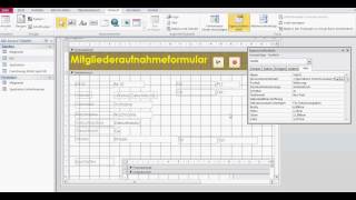 Datenbank Verein Formular Steuerelement Listenfeld [upl. by Ellatsyrc291]