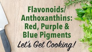 FlavonoidsAnthocyanins Red Purple amp Blue Pigments [upl. by Yerhcaz410]