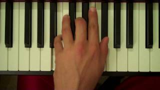 How To Play a B Minor Chord on Piano Left Hand [upl. by Acemat]