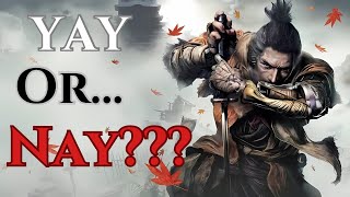 My FIRST impressions of Sekiro Shadows Die Twice [upl. by Aydiv]