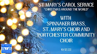 St Marys Carol Service 2022 [upl. by O'Reilly881]